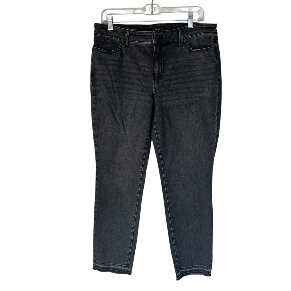 Talbots Black Slim Ankle Jean, 10P